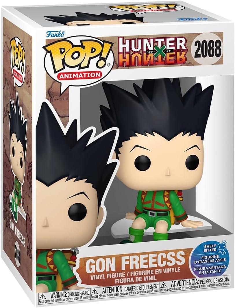 Funko Pop! Animation: Hunter X Hunter - Gon Freecss (Sitting) - Collectable Vinyl Figure - Gift Idea - Official Merchandise - Toys for Kids & Adults - Anime Fans - Model Figure for Collectors