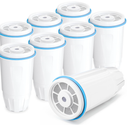 Water Filter Replacement Compatible with Zero Pitcher and Dispenser ZR001 ZR017 ZR004 ZP006 ZD013 ZS008, MultiStage Filter System, Reduce Lead, Chromium, and PFOA/PFOS, Pack of 4, By DESENRUIS