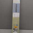 Cordless Light Filtering Mini Blind - 31 Inch Width, 72 Inch Length, 1" Slat Size - Pearl White - Cordless GII Morningstar Horizontal Windows Blinds for Interior by Achim Home Decor