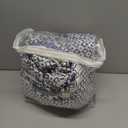 Great Bay Home Reversible Patchwork Sofa Cover - Washable Slipcover Furniture Protector with Elastic Straps - Couch Cover for Dogs, Kids, and Pets - Box-Stitched Detail (Sofa, Navy)