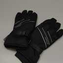 MOREOK Waterproof & Windproof -30F Winter Gloves for Men/Women, 3M Thinsulate Thermal Gloves Touch Screen Warm Gloves for Skiing,Cycling,Motorcycle,Running (Large, Black)