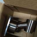 Shower Head Holder All Metal Handheld Shower Wand Bracket Adhesive Shower Wall Mount Holder Brass Shower Spray Holder Brushed Nickel, Drill Free Glue Installation