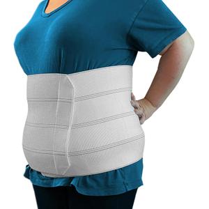 MARS WELLNESS Premium Plus Size Bariatric Abdominal Binder - 12" 4 Section/Panel - Bariatric Binder Abdominal Brace for Men or Women - Fits Waist Sizes 55" - 72"
