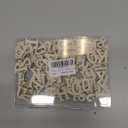 Wooden Letters for Crafts, 1 Inch Unfinished Capital Wooden Alphabet Letters & Numbers Wood Letters for DIY Painting Arts Home Decorations Spelling Learning (124Pcs)