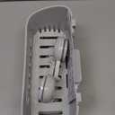 TAILI Shower Caddy Suction Cup 2 Pack, Heavy Duty Bathroom Organizer, Removable Shelves for Inside Shower, Shampoo, Waterproof Suction Plastic Storage for Bathroom Accessories Holder, Gray