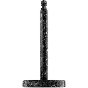 Koville Natural Marble Paper Towel Holder Countertop, 6 Genuine Stone Paper Towel Holder Stand for Kitchen Storage, for Standard Rolls