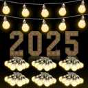 Retisee 6 Pcs Marquee Light String Bulbs13.8 ft Long for Marquee Letters Numbers 3 4 ft Tall Waterproof LED String Light for Indoor Outdoor Wedding Birthday Party Decor