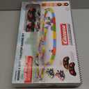 Carrera RC Mario Kart Tabletop Toy Racing Set Featuring Mario Luigi and 2 Radio Controls