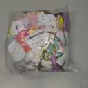 160 Pcs Chenille Embroidered Patches - Self Adhesive 104 A-Z Varsity Letters (4 Each) & 56 Glitter Shapes Iron-On Fabric Stickers for DIY Clothing Repair, Hats, Backpacks, Jackets, Bags