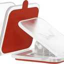 Tapestry Hangers Spring Clips with Adhesive, Wall & Poster Clips (8 Pack, Clear)