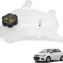 603-386 Front Engine Coolant Reservoir Recovery Tank with Cap Compatible with Chevrolet Chevy Sonic 1.4L 1.6L 1.8L 2012-2020 Replace for GM3014167 95048411 13502353 42609220