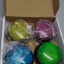 BEAN LIEVE Recordable Answer Buzzers - Set of 4, Personalized Sound, Game Show Buzzers for Family Game, Trivia Nights and Classroom Teaching