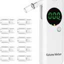 Ketone Breath Meter Professional Ketone Breath Tester - Home Ketone Monitoring Breath Analyzer & Ketosis Meter | Accurately Monitor Ketosis in Your Breath for Personal Ketosis Tracking