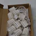 Vigdur 10FT Lantern String Lights - Hollow-Out Style Indoor String Lights Connectable Waterproof Indoor Outdoor Patio Lights for Garden Party Bedroom Christmas Decor