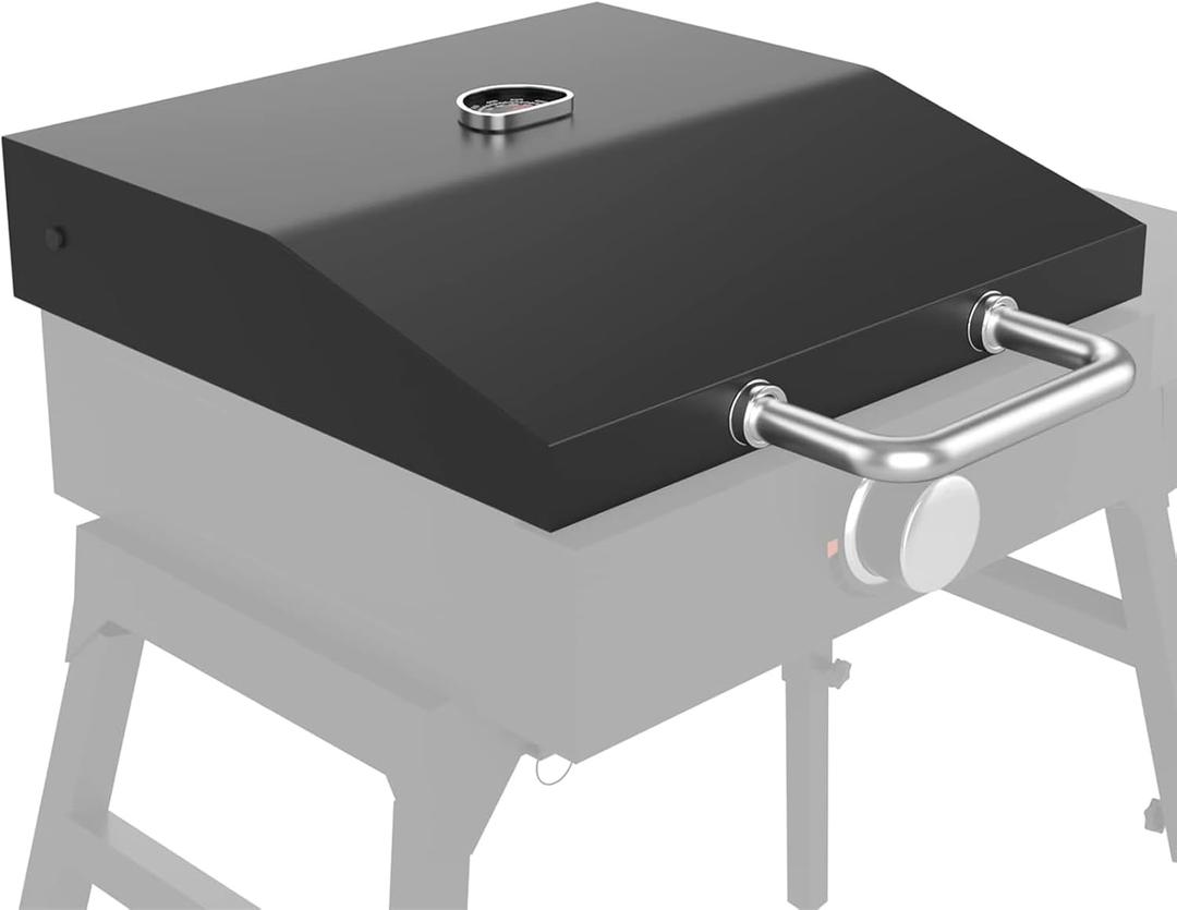 17 Inch Griddle Hood for Blackstone 1832 Adventure Ready 17 Tabletop Griddle, Upgrade Griddle Accessories for 17 Inch Blackstone 1971 Griddle Hood Grill Hard Cover