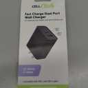 CELL CANDY WALL CHARGE 5 WATTS 1 AMP USB WALL CHARGER BLACK