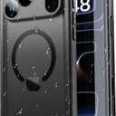 SPORTLINK for iPhone 17 Pro Case - IP68 Waterproof Military Protective Full Body Heavy Duty Shockproof 360 Sealed Dustproof with Camera Screen Protector Phone Cover for iPhone 17 Pro 6.3" M/Black