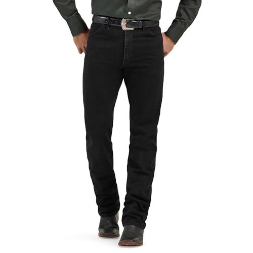Wranglermens13mwz Cowboy Cut Original Fit Jean Shadow Black 34