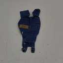 Rbenxia 1 Piece of Dog Denim Shirts Puppy Jean Jacket Sling Jumpsuit Costumes Pet Jean Overalls Dog Pants Outfits for Small Puppy Cat Pets (Blue, Medium)