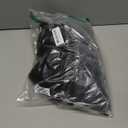 Pureegg Spandex Tablecloth 4ft - 2 Pack, Fitted and Tight Cloth for Rectangle Table, Wrinkle-Free and Stretch Table Cover for Party, Wedding, Banquet and Birthday, Black