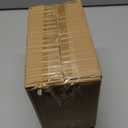 Travertine Stone Look Resin Tissue Box Cover Rectangular Decorative Tissue Holder Facial Paper Dispenser for Bathroom Living Room Bedroom Office Kitchen Hotel & Cafe(Cream) (1 Pack)