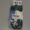 DEWENWILS 3-Pack 3 Ft Extension Cord, 16 AWG with Multiple Outlets, 2 Prong for Home Office Garage, Rotate-to-Lock Safety Cover, ETL Listed, Green