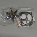 QuickMarine 0396725 Boat Water Pump Impeller Service Kit for Johnson Evinrude 40-75 HP Outboard Motors replaces 396725 Sierra 18-3053 Marine Engine