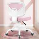 Primy Kids Desk Chair, Pink Study Chair for Boys Girls with Height Adjustable, Swivel Mesh Task Student Chairs for 4-12, Growing Teen Office Chair for Home/School/Office (Pink), PR777