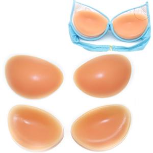 Majurphy Silicone Bra Inserts Pads,Non-adhesive Padding Insert, Boombas Breast Enhancer Push Up Bra Inserts,Chicken Cutlets Bra Insert,Orange, 1 Pair Majurphy Silicone Bra Inserts Pads,Non-adhesive Padding Insert, Boombas Breast Enhancer Push Up Bra Inserts,Chicken Cutlets Bra Insert,Orange, 1 Pair