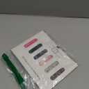 Flower Engraved Band for Samsung Galaxy Watch 7/6/5/4/FE 40mm 44mm/Galaxy Watch 6/4 classic Bands 47mm 43mm 46mm 42mm/Watch 5 pro 45mm Women,No Gap Silicone Cute Floral Strap Wristband Two-Tone Correa