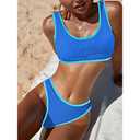 YIMISAN Women's Short, Size XS, Blue