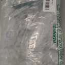 100 Pack Magnetic Christmas Light Clips, Upgraded Anti-Slip Metal Roof Christmas Light Hooks for C9 C7 Sockets, Weather-Resistant String Lighting Clips for Outside Gutters Patio Holiday (White)