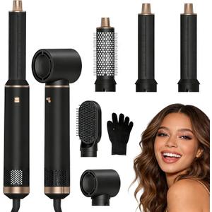 Blow Dryer Brush 5 in 1 Ionic Hot Air Styler Hair Dryer Hair Styling Tools Set
