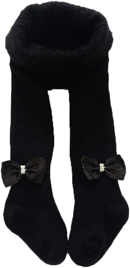 FASHIXD Baby Toddler Girls Tights Fleece Lined For Winter Warm Cable Knit Pantyhose Cotton Leggings Stockings Plus, Size L(2-4T)