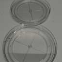 2 Pack 9 Inch Clear Acrylic Lazy Susan, Non-Skid Turntable Organizer for Cabinet, Kitchen, Pantry Organization Storage, Refrigerator, Vanity Makeup, Bathroom Countertop Organizing, Rotating Spice Rack