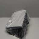 Portable Small Dog Seat for Car, Luxury Center Console Dog Car Seat Booster with Safety Tethers, Anti-Collapse Pet Travel Carseat for SUV, Truck (Black/Grey) (Black/Dark Gery)