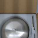 Portable LED Mushroom Table Lamp, 8.46'' Small Cordless Desk Night Light with 5200mAh Rechargeable Battery, Stepless Dimming Lamp with 3 Colors for Bedroom/Bar/Coffee Shop (Silver)