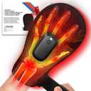 Wireless Red & Near-Infrared Light Therapy Glove for Hands  Arthritis, Sore Muscles Relief | 30 Red & Near-Infrared LEDs | Breathable | Auto 20-Min Shut-Off