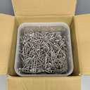 #10 x 3 Inch 316 Marine Grade Stainless Steel Wood Screws (1500 Pack, T25 Star) | Stainless Steel Screws w/Driver Bit by Eagle Claw Fasteners | High Corrosion Resistance for Coastal Construction