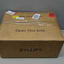 Boho Caged Ceiling Fans with Lights,Rattan Fandelier Ceiling Fans with Lights and Remote Control, Coastal Enclosed Flush Mount with Reversible 6 Speeds for Bedroom Dining Room Kitchen (gold3)