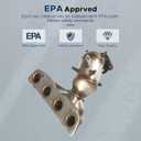 Catalytic Converter Stainless Steel Direct-Fit For Nissan Sentra 2009-2012 2.0L, Sentra 2013-2018 1.8L (EPA Approved)