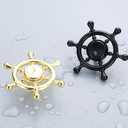 2PCS Unique Cabinet Handles, Funky Drawer Knobs Gold Knobs for Cabinets and Drawers Brushed Gold Drawer Knobs (Gold)