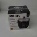 Aroma Housewares ARC-363-1NGB 3 Uncooked/6 Cups Cooked Rice Cooker, Steamer, Multicooker, 2-6 cups, Black