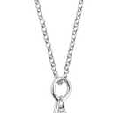 Adrosstoller Stainless Steel Magnifyings Glass Necklace Adjustable Chain Suitable for Reading Small Print Stylish