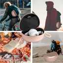 Hard Shell Travel Case Compatible with Beats Studio Pro/Studio3/Solo4/Solo3/ Solo 2 Bluetooth On-Ear Headphones (Gold)