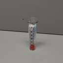BIUWING 7" Capacity Glass rain Gauge Replacement Tube for Outdoors Yard Garden with Lip, Best Rated, Easy to Read (1 pcs)