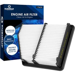 KURIMUP CA12051 Replacement Engine Air Filter, Efficient Filtration Offers 99% Air Purification, Fit for Honda Civic L4 2.0L (2016-2022), Naturally Aspirated Only.