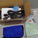 2500W Handheld Steam Cleaner,Portable Car Steamer For Auto Detailing,High-Temperature and Pressure Steam Cleaner For Home, Steam Cleaning Machine for Furniture,Kitchen,Grout,Floor,Tile (White)