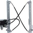KUIPERAUTO Power Window Regulator w/Motor Rear Passenger Side 741-579 Compatible for Compatible for 2000-2006 Chevy Silverado 1500 2500 / GMC Sierra Yukon XL/Escalade Right Side 15135971