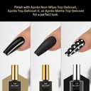 APRS Base Gelcoat X 15ml | HEMA & TPO-Free Rubber Base Scratch Resistant Gel Nail Polish Soak Off Base Coat